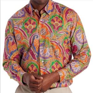 Alan Flusser Shirts - EUC Alan Flusser Paisley Print Long Sleeve Size Lg Alan Flusser Shirts - EUC Alan Flusser Paisley Print Long Sleeve Size Lg